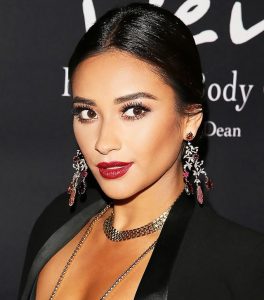 Brown-based red lipstick shade